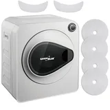 GreenBlue Elektrischer Wäschetrockner für 3 kg Wäsche, GB405+ 2 Stk. GreenBlue GB483 Wäschetrockner Filtersatz