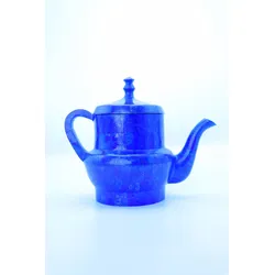 Handgefertigte Lapislazuli-Teekanne