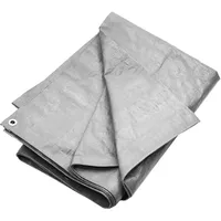 VidaXL Abdeckplane 180 g/m2 4x6 m Grau HDPE -