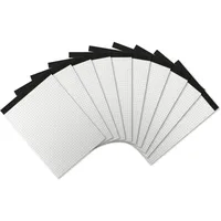Landré Notizblock ohne Deckblatt A5 kariert, 50 Blatt, 70