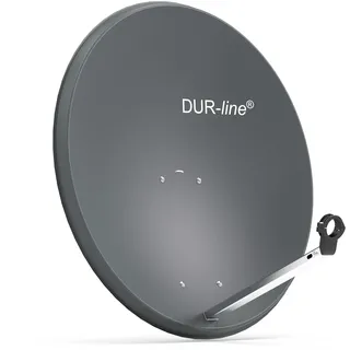 DUR-line MDA 80 Anthrazit  - Alu Sat-Reflektor
