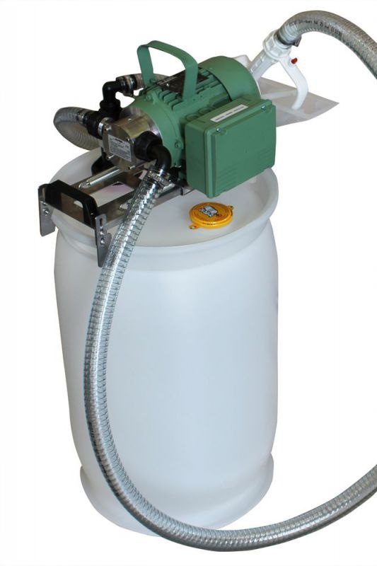 ZUWA Fasspumpe NIRO/V 580-B , 230 V; für Fässer Durchm. 540 bis 580 mm , ohne Zählwerk - 120721