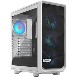 Fractal Design Meshify 2 Compact White TG Clear Tint, Glasfenster (FD-C-MES2C-05)