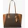 Michael Kors Taryn Shopper Kunstleder Braun