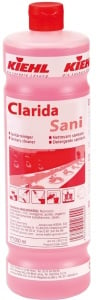 Kiehl Clarida Sani Sanitärreiniger, Sanitärunterhaltsreiniger auf Säurebasis, 1000 ml - Flasche