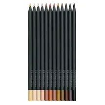 Faber-Castell Black Edition Skin Tones 12er