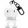 Hoptimist Bag charm white 5,9cm