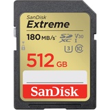 SanDisk Extreme R180/W130 SDXC 512GB, UHS-I U3, Class 10 (SDSDXVV-512G)