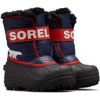 Sorel Snow Commander Schneestiefel für Unisex Baby, Lila (Nocturnal x Sail Red) 29