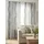 Wirth Vorhang WIRTH "Brooklyn" Gr. 1, grau, B:145cm H:150cm, Polyester, Gardinen