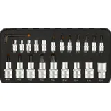 Primaster Primaster-Mechaniker-Bit-Steckschlüssel-Set STB24 24-teilig 1/4 1/2