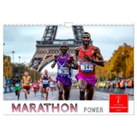 Calvendo Marathon Power (Wandkalender 2026 DIN A4 quer), CALVENDO