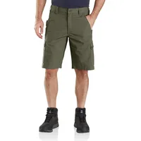 CARHARTT RIPSTOP Cargo-Shorts Dunkelgrün - W40