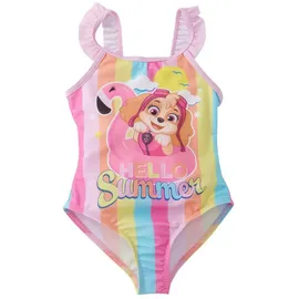 Paw Patrol Badeanzug mit Rüschen Skye Hello Summer in Mehrfarbig | Gr.: 122/128