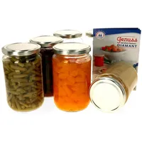 Mambocat Einmachglas 6er Set Rundglas 720 ml To 82