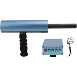 Aks Metalldetektor, 14 M Tiefe, 800 M Reichweite, Aluminium-metalldetektor, 100–240 V Scanner, Blauer Uk-stecker.