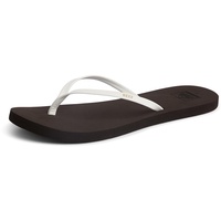 Reef Damen Bliss Nights Flipflop, Brown/White, 36 EU - 36 EU