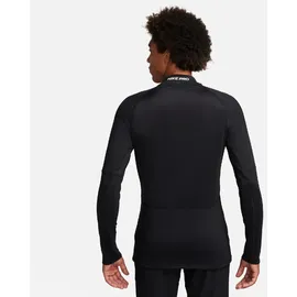 Nike Pro Dri-FIT Warm Mock Herren Sweatshirt, schwarz XL