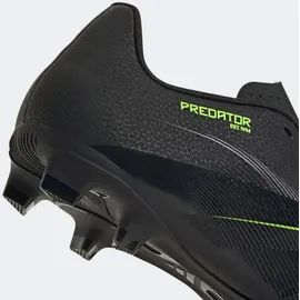 adidas Predator Club MG/FG Herren Core Black/Carbon/Lucid Lemon 47 1/3
