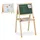 Relaxdays Standtafel Kinder mit Whiteboard