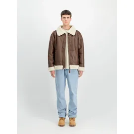 Alpha Industries B3 FL Fliegerjacke braun S