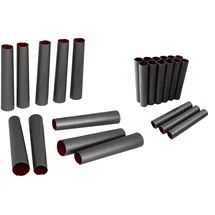 rukauf Schaumrollen-Formen Set 15 Stück 8 x 1,3 cm + 10 Stück 11,3 cm
