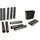rukauf Schaumrollen-Formen Set 15 Stück 8 x 1,3 cm + 10 Stück 11,3 cm