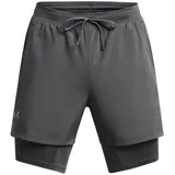 2in1 Laufshorts Herren 025 castlerock/castlerock reflective XL