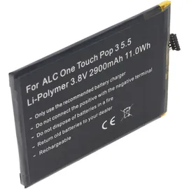 AccuCell Akku passend für Alcatel One Touch Pop 3 5.5, OT-5025, TLp029A1, CAC2910008C1