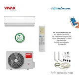 VIVAX M Design 12000 BTU + 5 m Komplett SET Klimagerät Split Klimaanlage A++