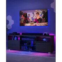 VASAGLE Kailyn TV-Schrank 160 cm Schwarz