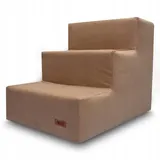 Hundetreppe für Sofa und Bett beige yorkie bulldog HUGGY DOGGY Climber S