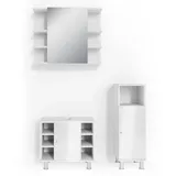 Vicco Fynn 30265 3-tlg. weiß hochglanz