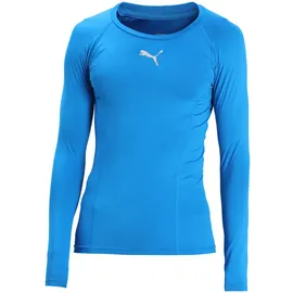 Puma LIGA Baselayer langarm Funktionsshirt Herren 02 electric blue lemonade M