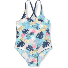Playshoes Badeanzug Blumen Blau 98/104