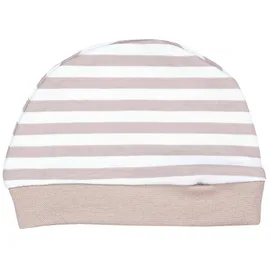 TupTam Baby Bekleidungsset Langarmbody Hose & Mütze – 3-teilig, Farbe: Teddybär beige), Kinder Größe: 74 - 74