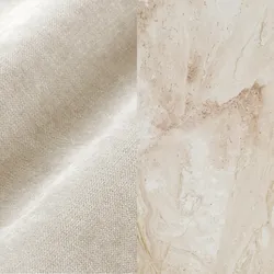 Muster Soft-Canvas Travertineweiß