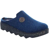 ROHDE »FOGGIA« Hausschuh, Schlappen, Clog, Homeslipper mit Profilsohle blau