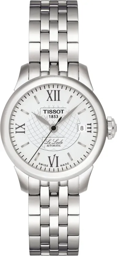 Tissot T-Classic Le Locle Automatic T41.1.183.33 - silber,grau - 25.3mm