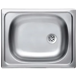 Flex-Well Lund Miniküche mit E-Geräten 100 cm Lichtgrau/Rauchgrau