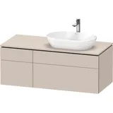 Duravit Waschtischunterschrank 4 Auszüge 122 x 48,2 x 55 cm Taupe Supermatt