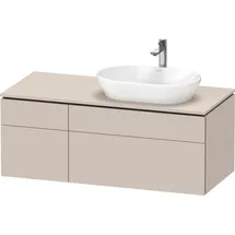 Duravit Waschtischunterschrank 4 Auszüge 122 x 48,2 x 55 cm Taupe Supermatt