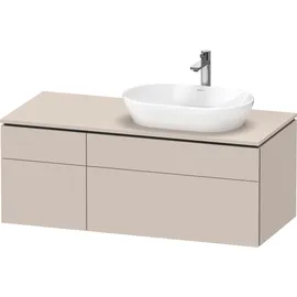 Duravit Waschtischunterschrank 4 Auszüge 122 x 48,2 x 55 cm Taupe Supermatt