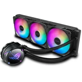 Asus ROG STRIX LC II 360 ARGB All-in-One Flüssig-CPU-Wasserkühlung (Aura Sync, drei adressierbare ROG 120mm RGB-Lüfter),