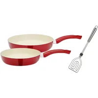 GSW CERAMICA beige Pfannen-Set 3-tlg. 20 cm + 28 cm