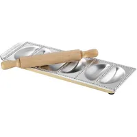 Gsd-haushaltsgeräte pegro gmbh GSD Ravioliform "Ravioli Sorrisi", mit Teigrolle