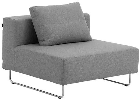 Softline Sofa Elemente Ohio grau, Designer Stine Engelbrechtsen, 67x98x98 cm