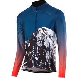 Radtrikot langarm M Bike L/S Jersey Scarp - Blau M