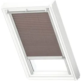 VELUX Standard-Plissee FSL M06 1276K Mokka gepunktet, alu Schiene: Premium