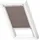 VELUX Standard-Plissee FSL M06 1276K Mokka gepunktet, alu Schiene: Premium